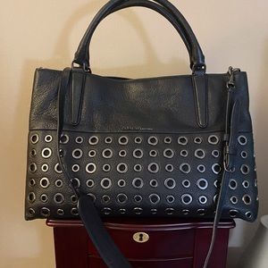 Coach grommets carryall
